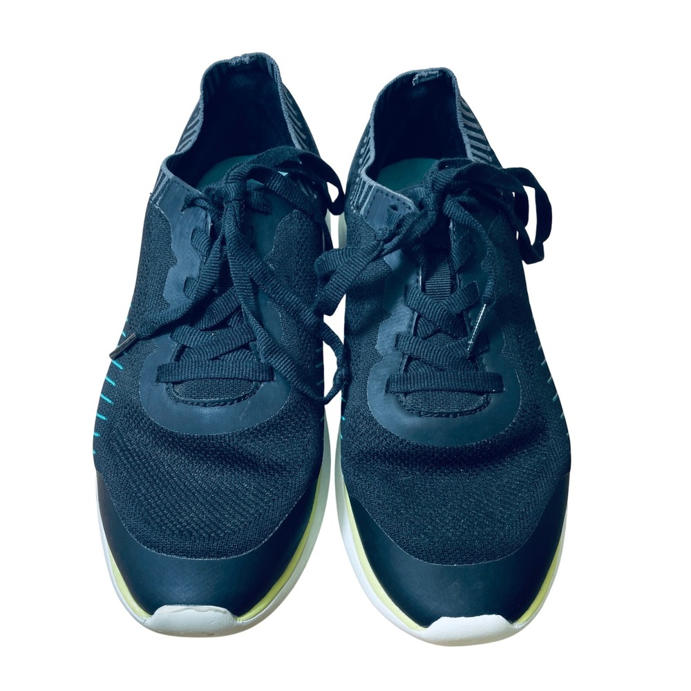 Vionic Embolden Black Knit Walking Sneakers Women's 7 Active Shoes